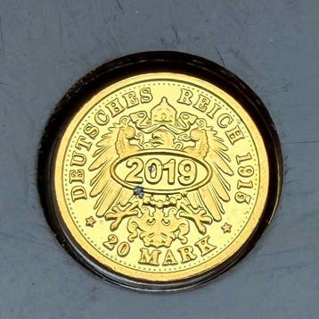 Duitsland. Gold Medal 20 Mark (Zonder minimumprijs)