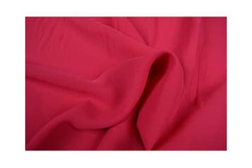 15 meter chiffon stof - fuchsia, Overige kleuren, Verzenden, 120 cm of meer, Polyester