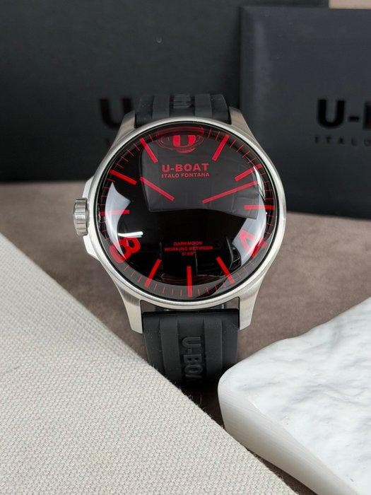 U-Boat - Darkmoon full liquid Red Left Hook - 8465/B - Heren, Bijoux, Sacs & Beauté, Montres | Hommes