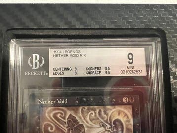 Wizards of The Coast - 1 Graded card - Beckett 9, Hobby en Vrije tijd, Nieuw