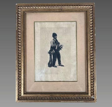 Henry Somm (1844-1907) - Le petit ramoneur Savoyard, Antiquités & Art
