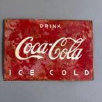 Emaille reclamebord Coca Cola - Emaille bord - Emaille