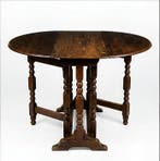 Uitschuifbare tafel - legno noce - tafel, Antiek en Kunst