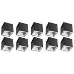 Opbouwspot 10 Pack - Pragmi Cliron Pro - GU10 Fitting - Mat, Verzenden
