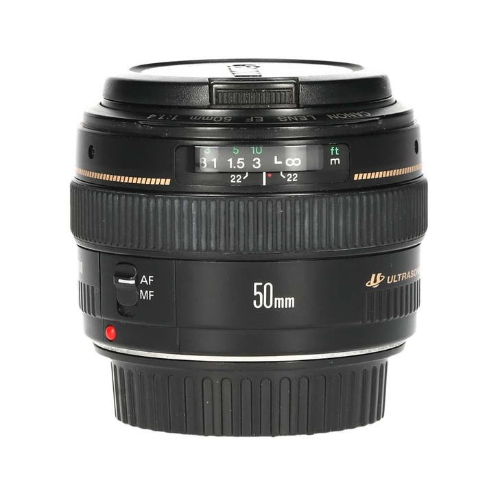 Canon EF 50mm f/1.4 USM met garantie, Audio, Tv en Foto, Foto | Lenzen en Objectieven, Gebruikt, Ophalen of Verzenden