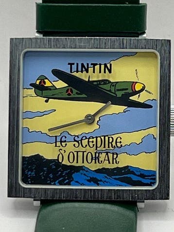 Tintin Special Edition Vierkante Kwartsuur (1997) – Made in, Nieuw