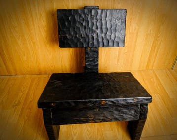 M.Belmor - Fauteuil - Bois - Pièce unique en bois