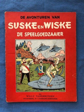 Suske en Wiske RV-22 - De speelgoedzaaier - 1 Album - Eerste, Nieuw