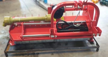 Prof. klepelmaaiers met hydraulische side-shift en cardan, Veehouderij, Weidebouw