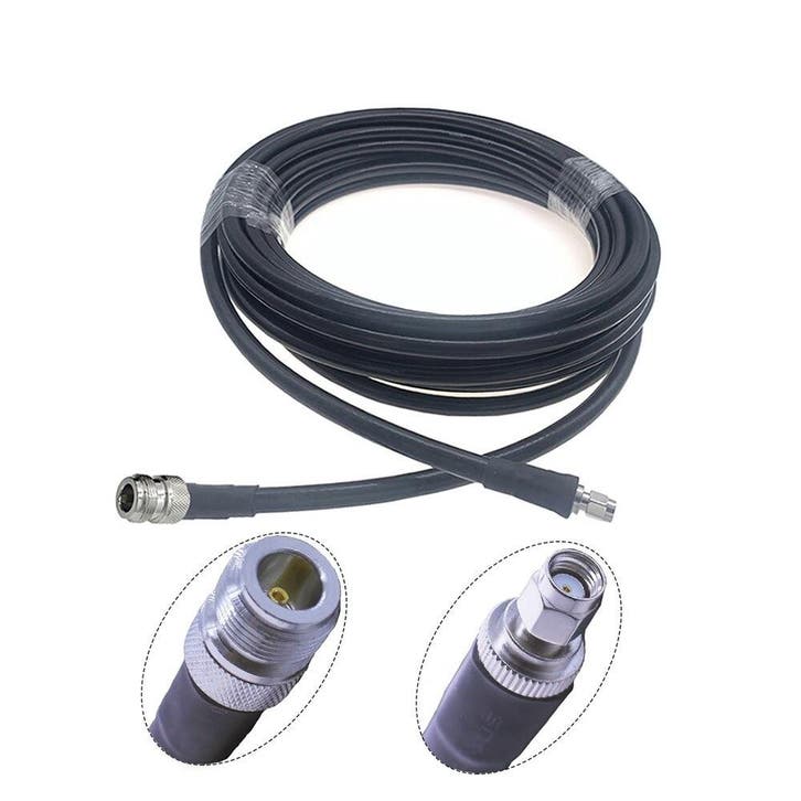 DrPhone HHC2 – LMR 400 Helium Hotspot Antennekabel – 5 Meter, Informatique & Logiciels, Amplificateurs wifi, Envoi
