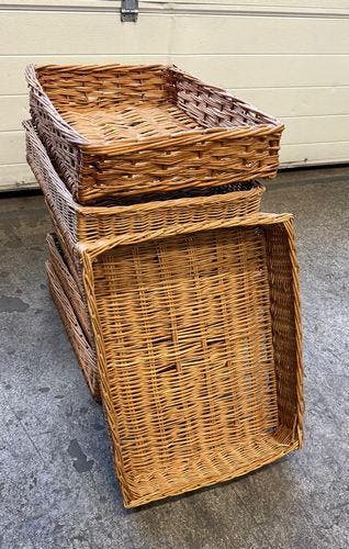 Broodmand, B50 x D40 x H9cm, rieten broodmand, Zakelijke goederen