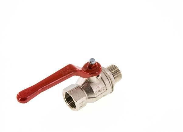 Robinet à boisseau sphérique en laiton à 2 voies, de mâle à, Doe-het-zelf en Bouw, Gereedschap | Overige machines, Verzenden