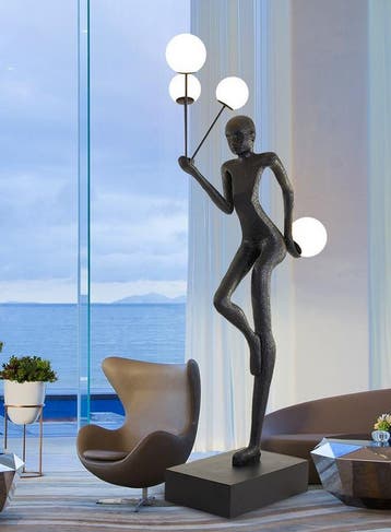 Aeris Design Floor Lamp – Floating Light, Ophalen of Verzenden, Nieuw, Modern Design
