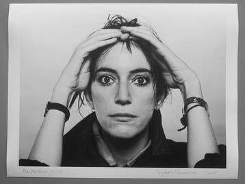 Gijsbert Hanekroot - Patti Smith in the studio, Berenstraat