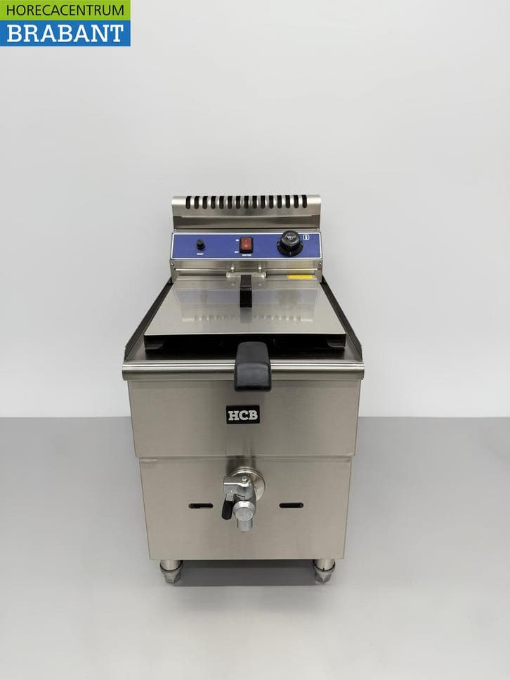 Friteuse HCB en acier inoxydable 14 litres PROPAAN GAS, Articles professionnels, Horeca | Autre, Envoi