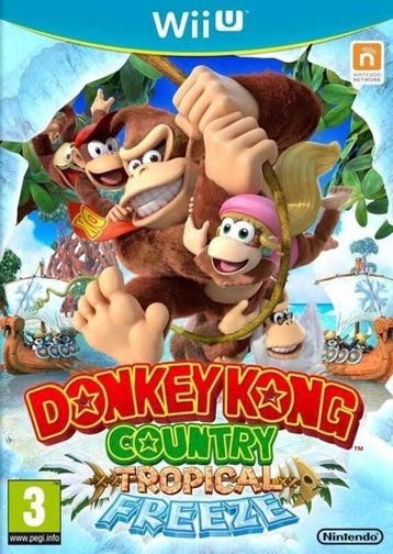 Donkey Kong Country Tropical Freeze (Losse CD) (Wii U Games), Ophalen of Verzenden, Zo goed als nieuw