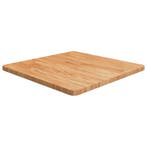 vidaXL Tafelblad vierkant 60x60x2,5cm massief eiken, Verzenden