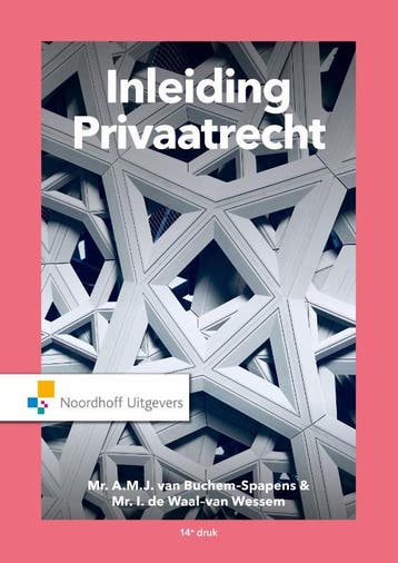 Inleiding Privaatrecht / Leerboek 9789001899806, Verzenden, Gelezen, Mr.A.M.J. van Buchem-Spapens