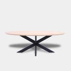 Tafel Ovaal Eikenhout  Matrix  200x100, Huis en Inrichting, Nieuw