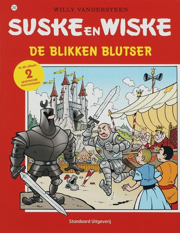 De blikken blutser / Suske en Wiske / 290 9789002218798, Livres, BD, Envoi