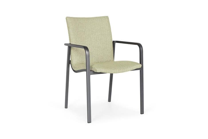 Suns Anzio eetstoel soft green *** SALE *** |, Jardin & Terrasse, Ensembles de jardin