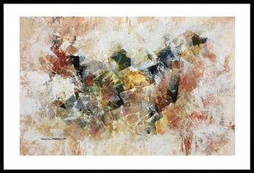 Dam Domido - Abstrait nuancé - 150 x 95 cm, Antiek en Kunst