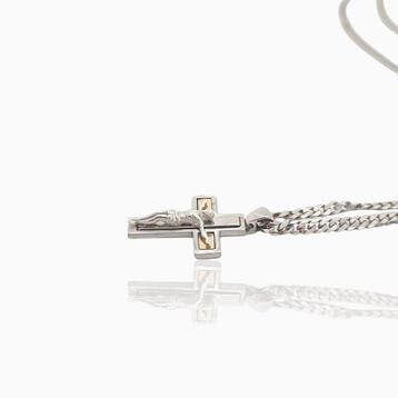 Zonder minimumprijs - Halsketting - 18 karaat Zilver, Geel, Nieuw
