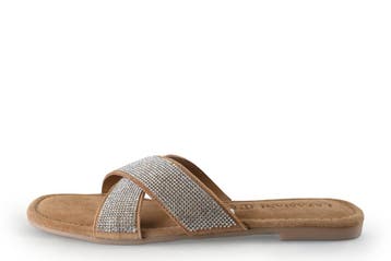 Lazamani Slippers in maat 42 Zilver, Kleding | Dames, Schoenen, Slippers, Overige kleuren, Verzenden, Lazamani