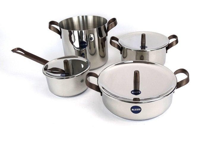 Alessi - Patricia Urquiola - Kookpottenset (7) - Edo -, Antiek en Kunst, Kunst | Designobjecten