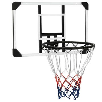 vidaXL Basketbalbord 71x45x2,5 cm polycarbonaat transparant, Verzenden, Nieuw
