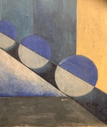 Charles Bert (1873-?) - Abstract composition I