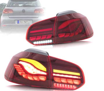 FEUX ARRIÈRE FULL LED VOLKSWAGEN VW GOLF 6 LIGHT BAR OLED DI, Verzenden