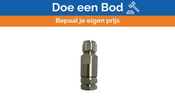 Bieden: Huber+Suhner N-Type Female Crimp RF Connector 11_N-, Ophalen of Verzenden