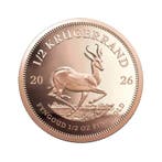 Gouden Krugerrand munt 2026 1/2 troy ounce