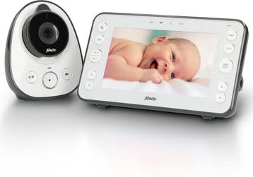 Alecto DVM-150 - Babyfoon met camera - Groot scherm - Wit •, Verzenden, Nieuw