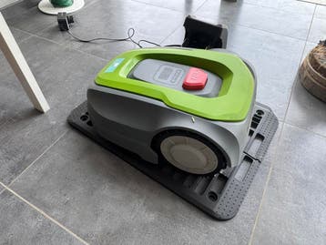Robot tondeuse, Comme neuf