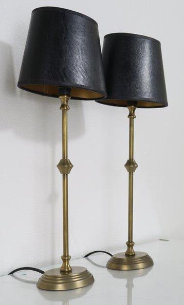 LS Verlichting - Tafellamp (2) - Set Chique Tafellampen -, Nieuw