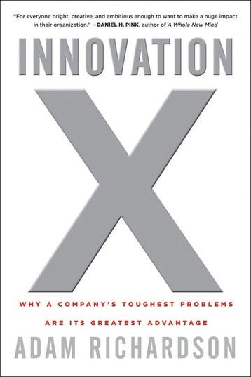 Innovation X 9780470482193 Adam Richardson, Verzenden, Gelezen, Adam Richardson