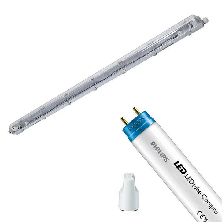 LED Waterdichte TL Armatuur met T8 Buis - 120cm, Huis en Inrichting, Lampen | Overige, Nieuw, Verzenden