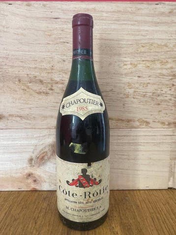 1985 Cote Rôtie Chapoutier - Côte Rotie - 1 Fles (0,75