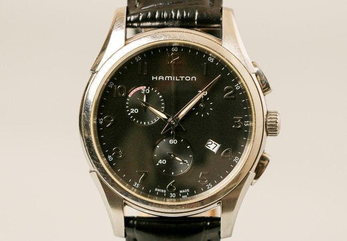 Hamilton - Jazzmaster Chronograph - Sans prix de réserve -, Bijoux, Sacs & Beauté, Montres | Hommes