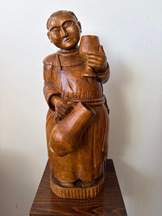 sculptuur, No title - 40 cm - Hout, Antiek en Kunst, Antiek | Keramiek en Aardewerk