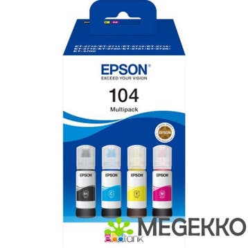 Epson 104 Multipack voor de EcoTank, Verzenden, Nieuw