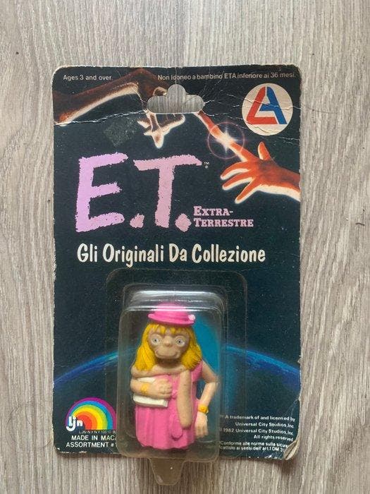E.T. - Lot of 3 vintage toys (1982 ) - in original packaging, Collections, Cinéma & Télévision