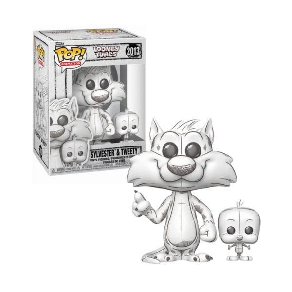 Funko Pop!  Looney Tunes - Sylvester & Tweety #2013, Collections, Jouets miniatures, Envoi