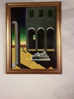 Carlo Capelli Copista (XXI), After De Chirico - Piazza