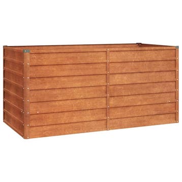 Plantenbak 160cm Corten | Tweede kansje | OP = OP, Gebruikt, 100 cm of meer, Metaal, 60 cm of meer