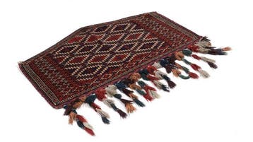 Sac nomade turkmène - antique - Tapis - 114 cm - 71 cm -, Nieuw