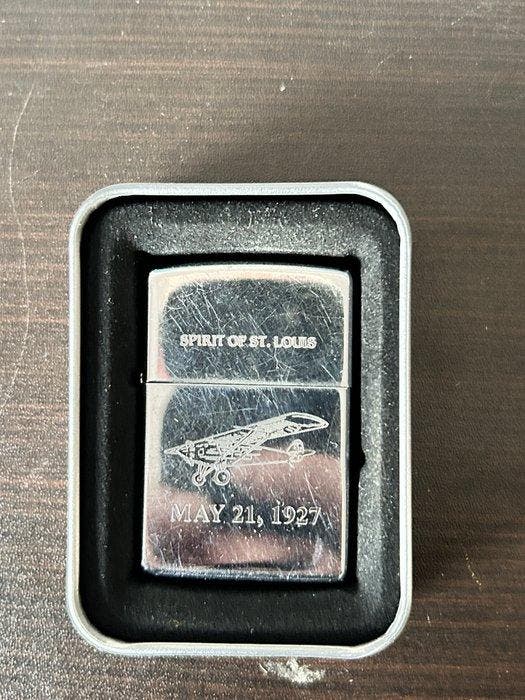 Zippo - A IX Spirit of ST.Louis Charles Lindbergh - Zonder, Collections, Articles de fumeurs, Briquets & Boîtes d'allumettes