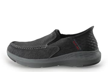 Skechers Instappers in maat 45 Grijs, Kleding | Heren, Schoenen, Overige kleuren, Verzenden, Overige typen, Zo goed als nieuw